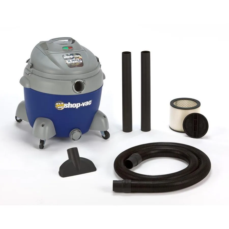 Shop Vac Wet/Dry Utility Vacuum 16 Gallon 6.0 Peak HP Contractor Series - Rental