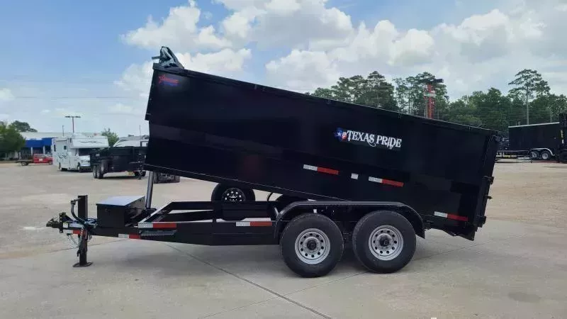 Dump Trailer 7' x 14' (10,000 lbs - 5 Ton max) tandem 7 k axels- Rental